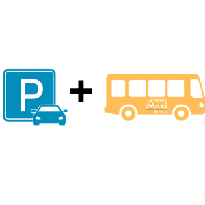 Réservation parking Parc des Sports (gratuit) + navette MaXi-Car accès MaXi-Village - DIMANCHE